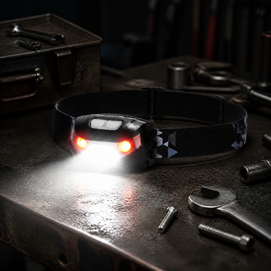 NEJoye A009 Smart Sensor Headlamp — Hands-Free Light That Answers Your Wave