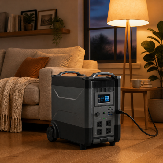 NEJoye X4000 Portable Power Station: 4000W Output, 3456Wh LiFePO4 Battery — Power That Never Quits