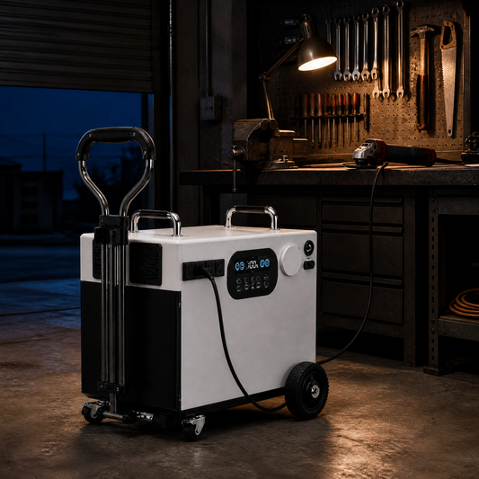 NEJoye X5000 5000W Portable Power Station: 8600Wh of Reliable Energy, Anywhere You Need It