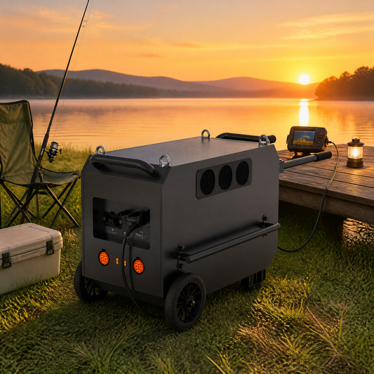 NEJoye X7200 Portable Power Station: 7200W / 9792Wh Industrial-Grade LiFePO4 Power