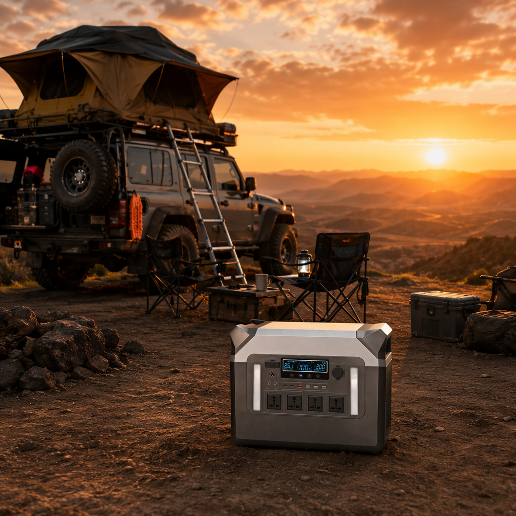 NEJoye F3000 — 3000W Portable Power Station | 3072Wh LiFePO₄ Battery, 876W Ultra-Fast Charging