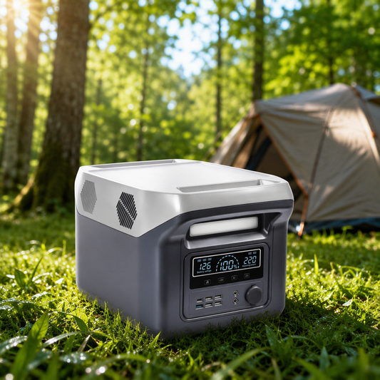 NEJoye F2000 — 2000W Portable Power Station | 2048Wh LiFePO₄ Battery for Job Sites & Off-Grid Living