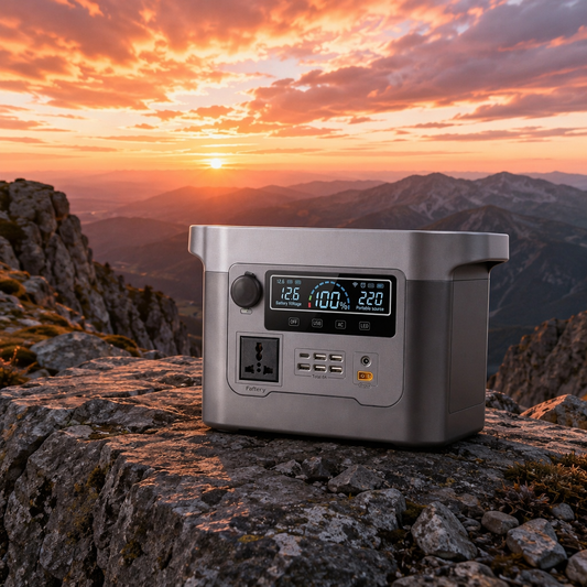 NEJoye F1200 — 1200W Portable Power Station | 1024Wh LiFePO₄ Battery for RV, Van Life & Home Backup