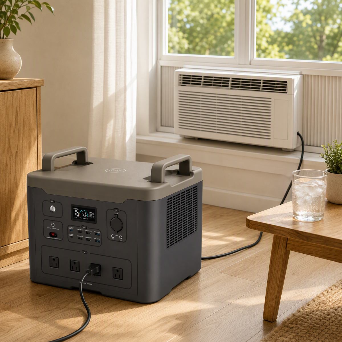 Portable Power Station Can Run an Air Conditioner