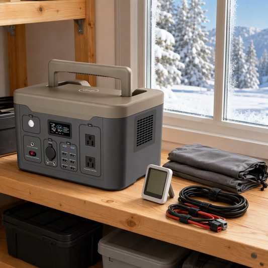 How to Store a Portable Power Station in Winter