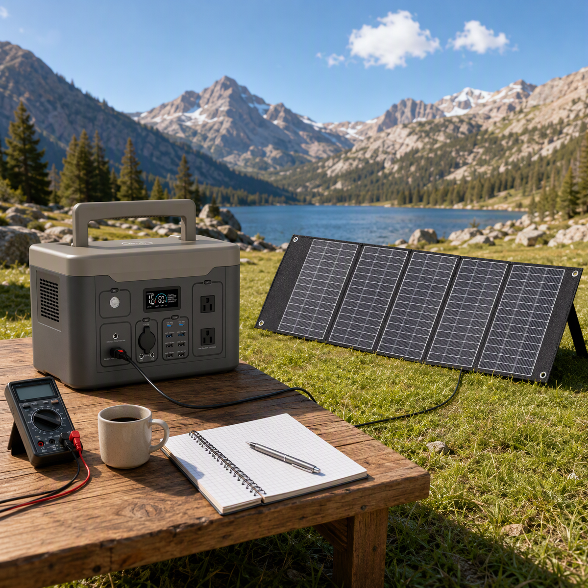 How to Size a Solar Panel for Your Power Station