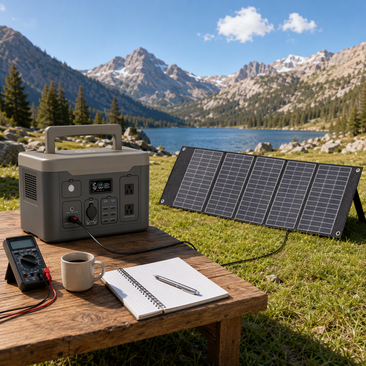 How to Size a Solar Panel for Your Power Station