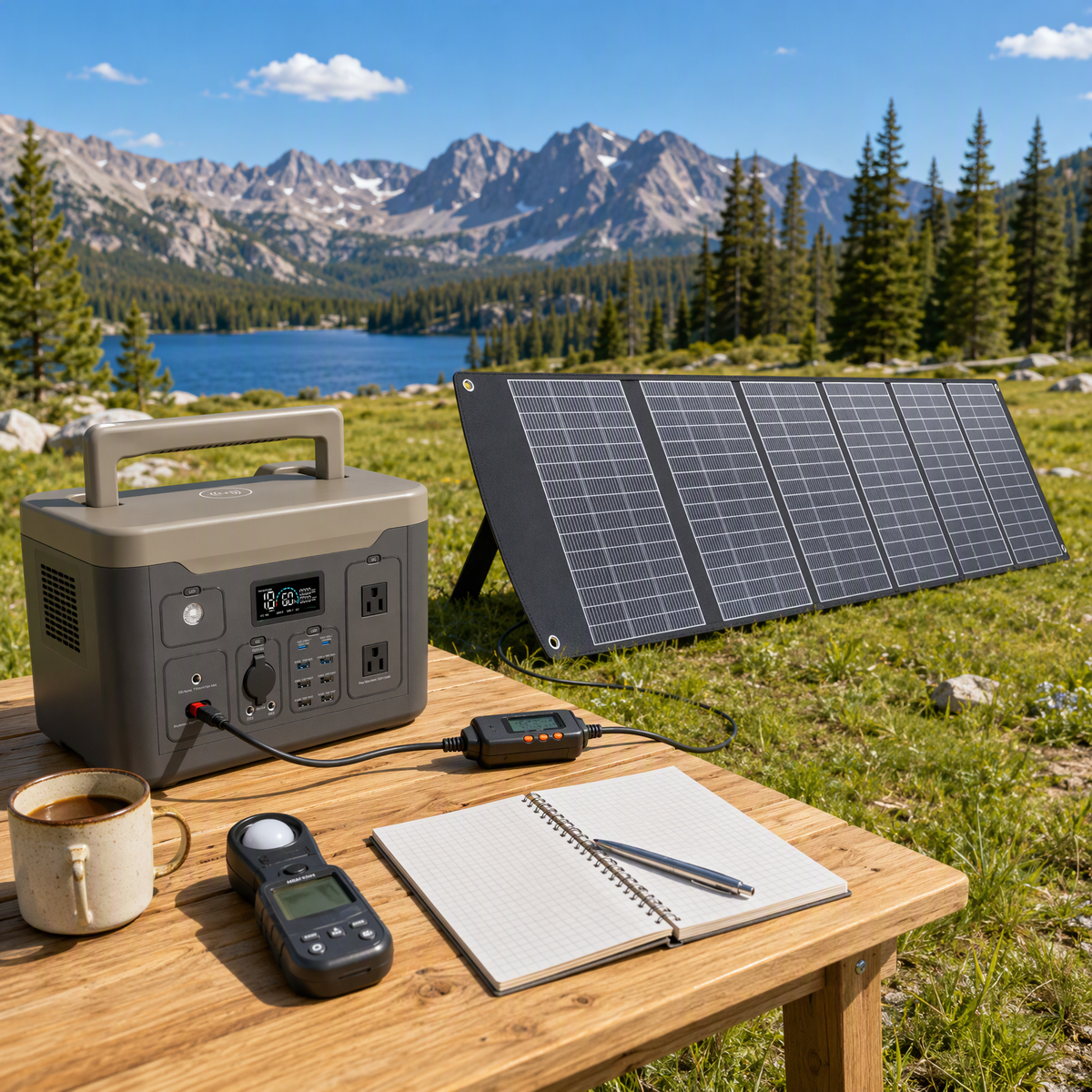 Solar Charging a Power Station: What You Actually Get 