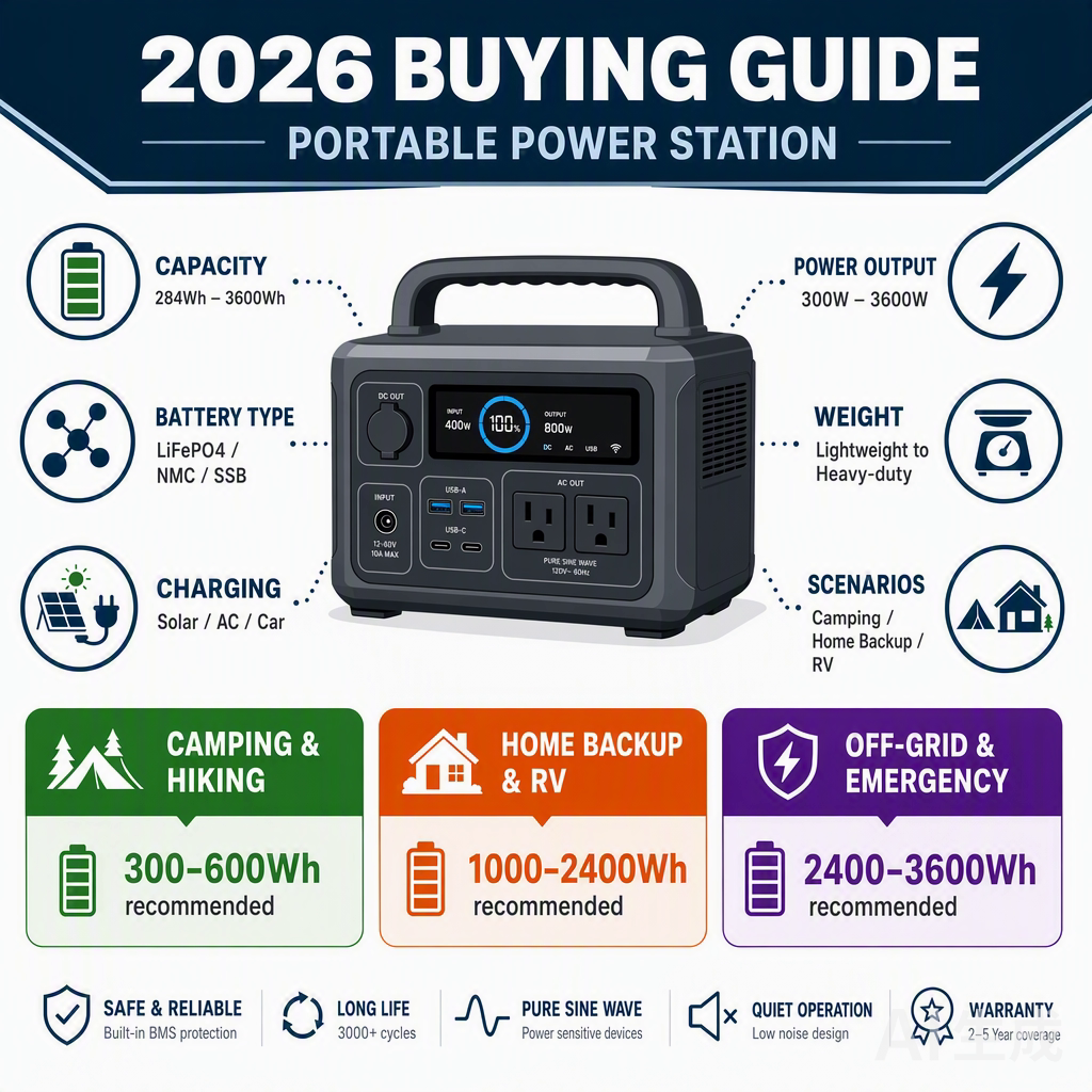 How to Choose a Portable Power Station: The Complete Buying Guide