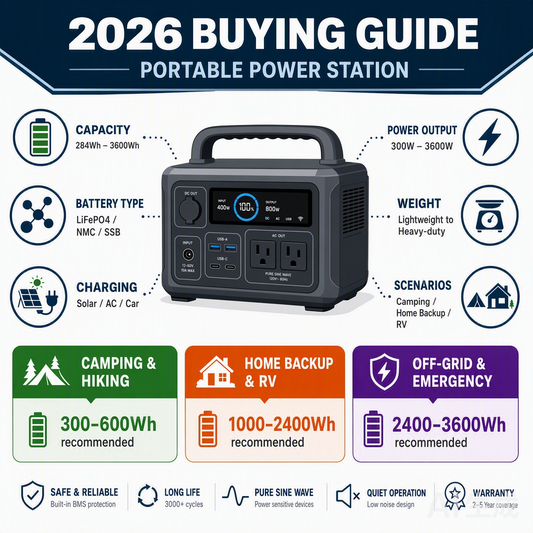 How to Choose a Portable Power Station: The Complete Buying Guide