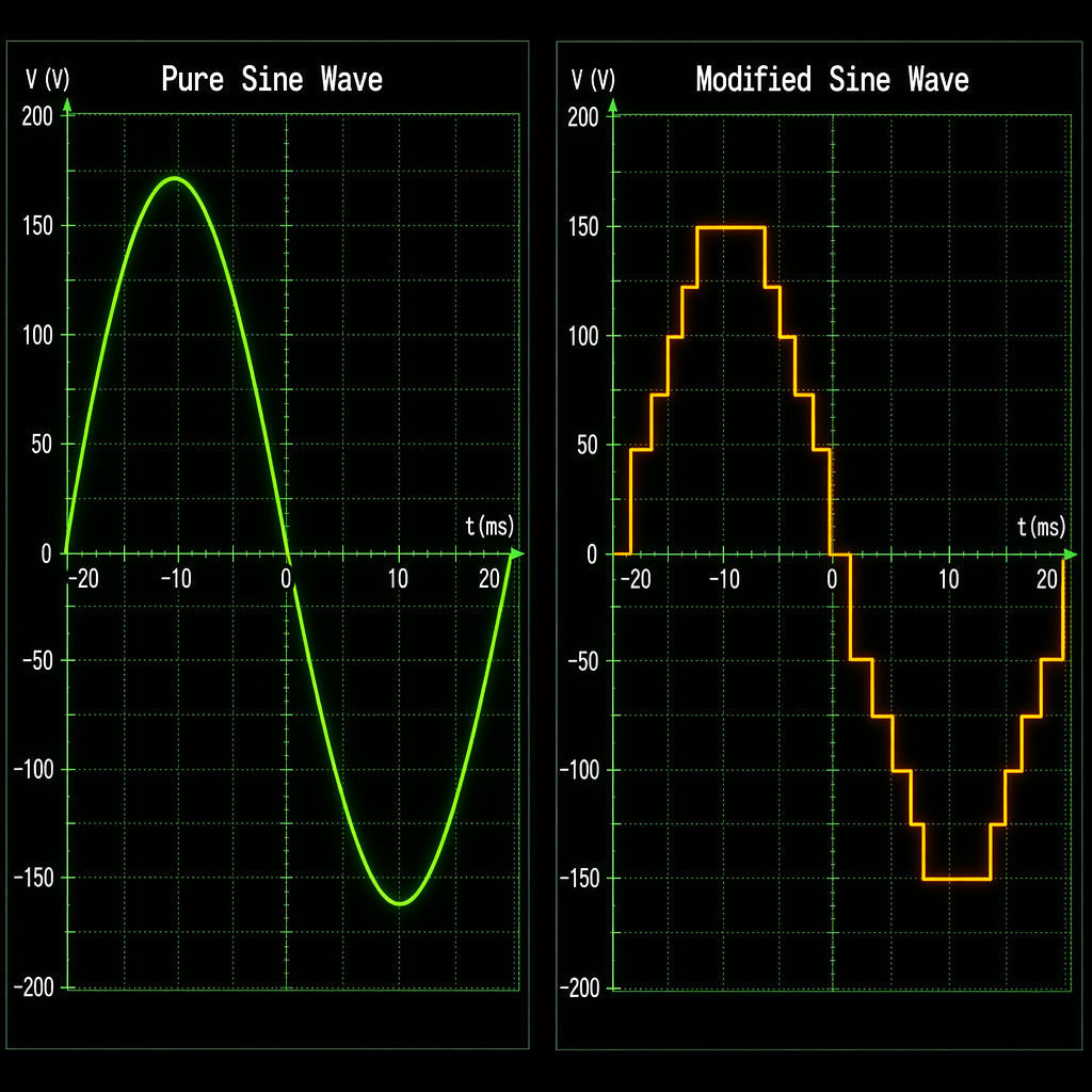 Pure Sine Wave vs. Modified Sine Wave Inverter: Which Is Best for Your Portable Power Station?