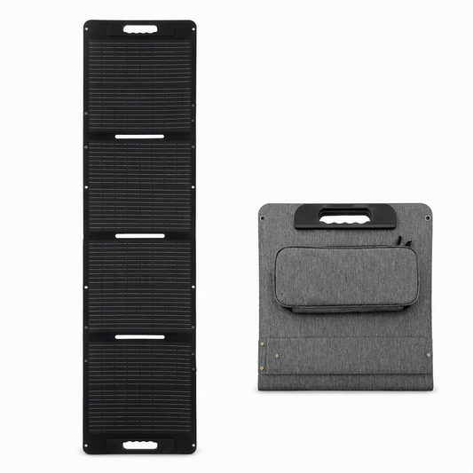 NEJOYE S100 10W To 120W Foldable Solar Panel | Monocrystalline | IP67 | Hiking & Camping | Blue / Orange / Black