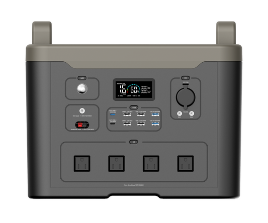 NEJoye D2400  Portable Power Station | 2304Wh LiFePO4 | Hurricane Rescue Power Supply
