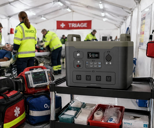 NEJoye D2400  Portable Power Station | 2304Wh LiFePO4 | Hurricane Rescue Power Supply