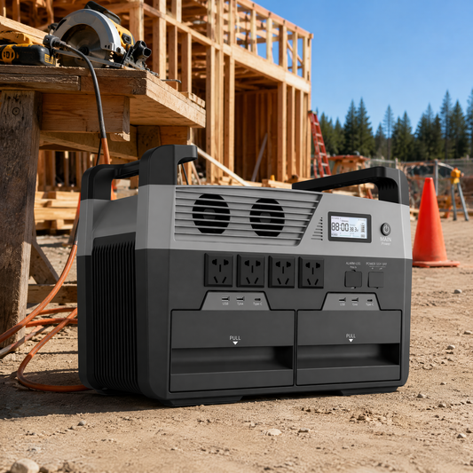 Centrale électrique portable NEJoye X3200 | Batterie à semi-conducteurs 3 600 Wh | Amovible | Inarrêtable