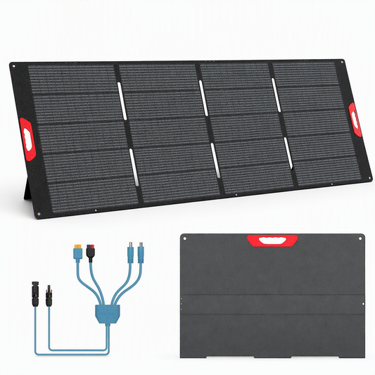 NEJOYE S500 100W To 500W Foldable Solar Panel | Monocrystalline | IP67 | RV & Off-Grid | Blue / Orange / Black