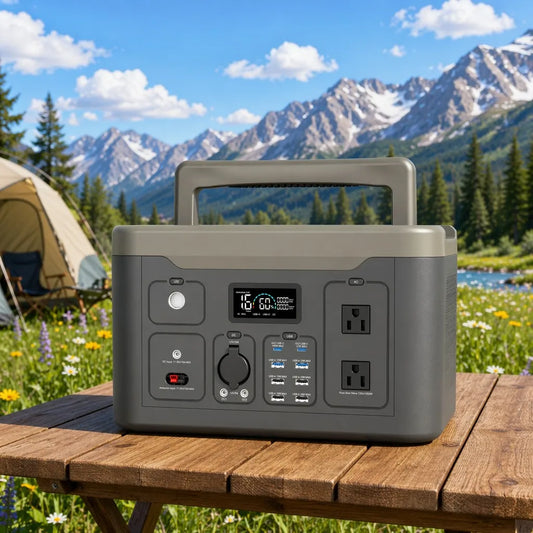 NEJoye 1000W Portable Power Station | 1089Wh Outdoor Solar Generator