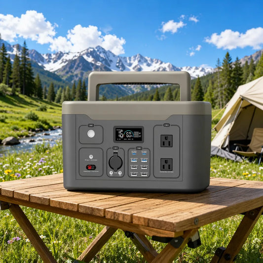 NEJoye 1800W Portable Power Station | 1306Wh Home Backup & RV Power