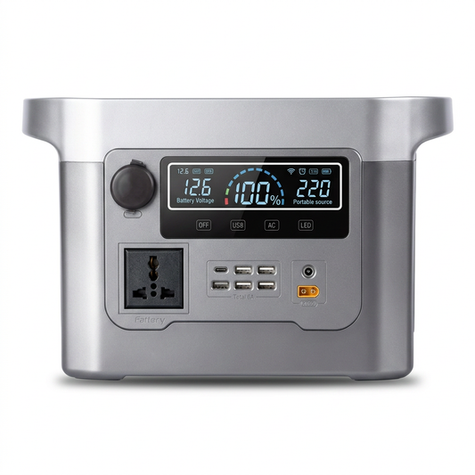 NEJoye F1200 1024Wh LiFePO₄ 1200W Pure Sine Wave Output Power That Moves With You