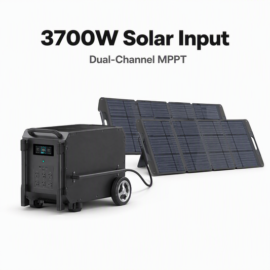 NEJoye X7200 Industrial Portable Power Station 9792Wh | 7200W LiFePO4 | 3700W Solar | UPS <10ms | Whole-Home Backup