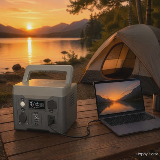 NEJoye D350 Portable Power Station | 284 Wh Tri-Metallic-Lithium-Akku | Outdoor-Büroarbeit