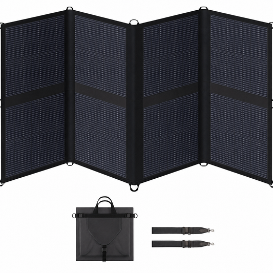 NEJOYE S200pro 200W portable 8-fold solar panel, suitable for RV camping
